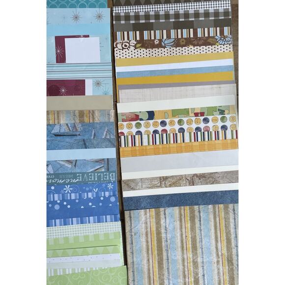 Close To My‎ Heart Paper Pack LOT 78 All Ocassions 12x12 Printed Cardstock - Picture 4 of 5